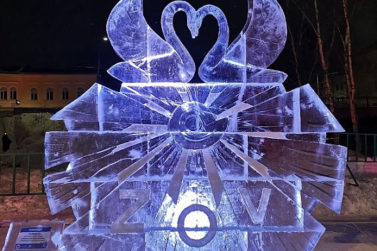 Фестиваль ледяных скульптур «Сердце города» завтра откроется в Вологде